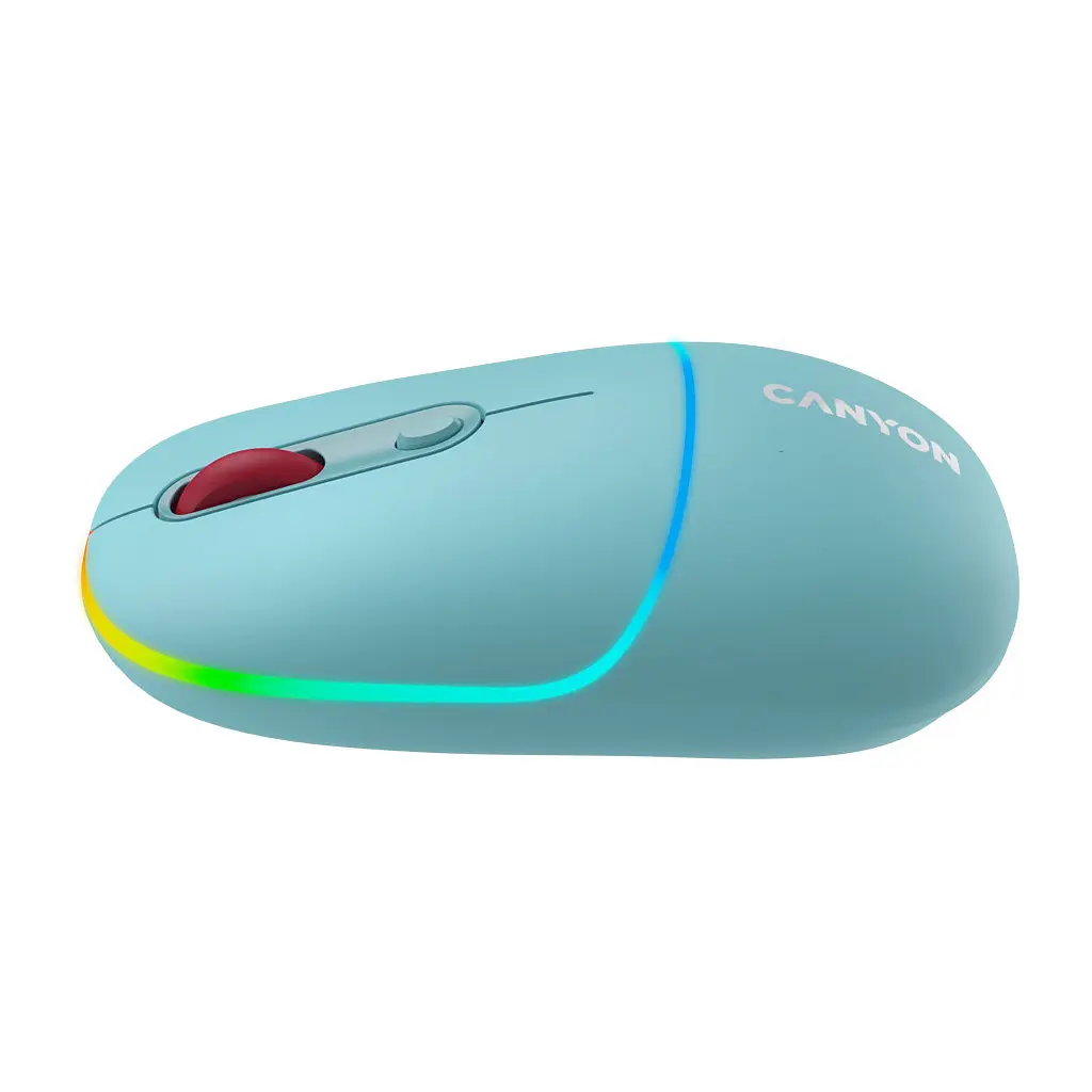 Мишка Canyon MW-22 Dual Band RGB Wireless Dark Cyan (CNS-CMSW22DC) - фото 5