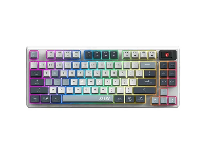 Клавіатура MSI FORGE GK600 TKL WIRELESS SKY (S11-43UAP01-HH9)