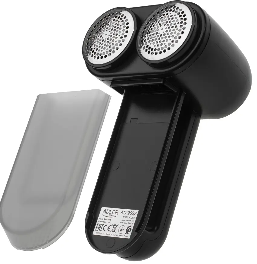Тканевая бритва Adler AD 9622 black с ЖК-дисплеем - фото 8