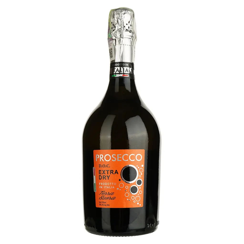 Вино ігристе Terra Sacra Prosecco Extra Dry DOC Serena біле екстра сухе 0.75 л - фото 2
