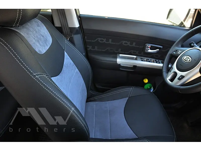 Авточохли модельні MW Brothers для Kia Soul c 2009 - фото 6