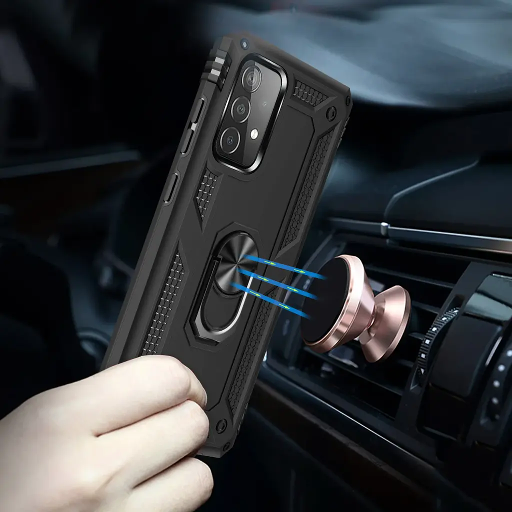 Панель BeCover Military для Samsung Galaxy A52 SM-A525 Black (706060) - фото 6