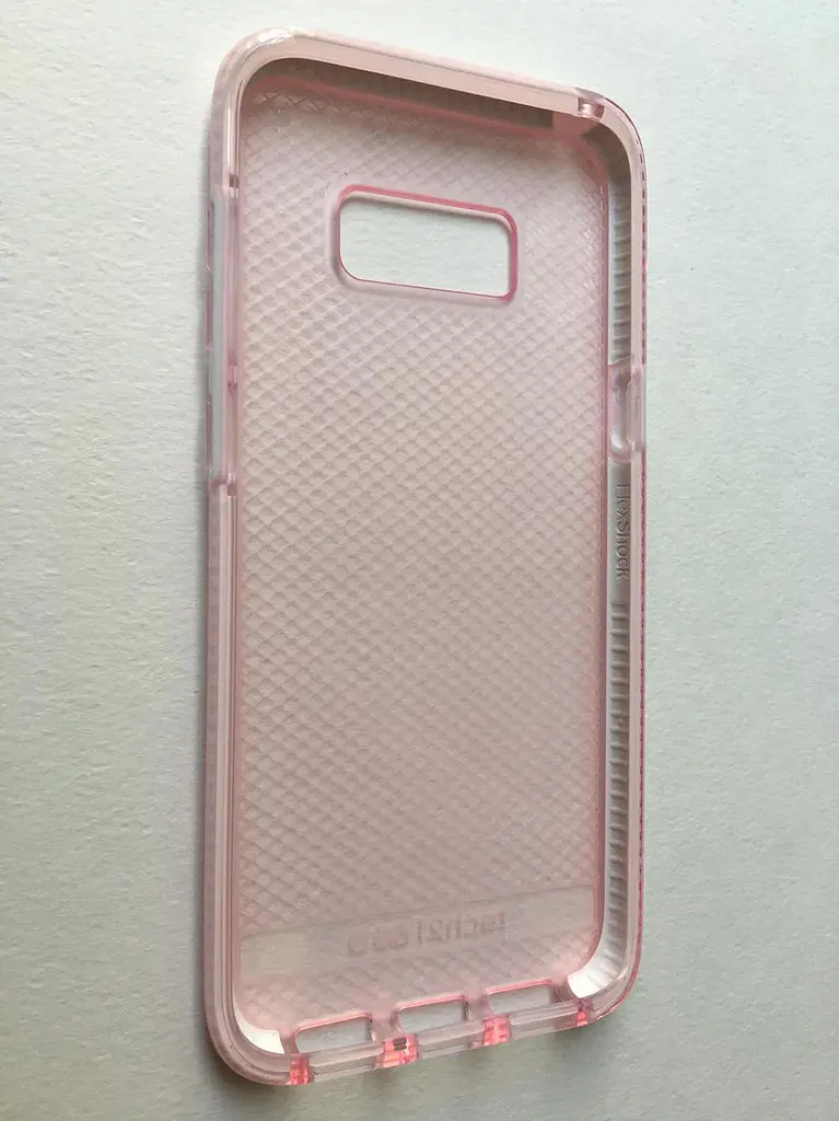 Чохол броньований протиударний Tech21 Liquid Crystal Samsung S8+ Plus SM-G955U Рожевий - фото 4