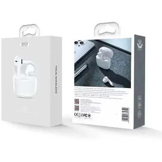 Bluetooth навушники XO X23 білі - фото 3
