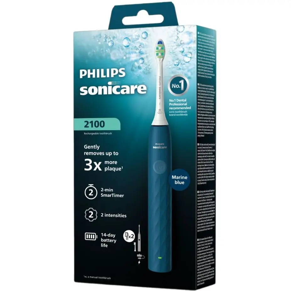 Электрическая зубная щетка Philips Sonicare HX4022/04 серии 2100 - фото 2