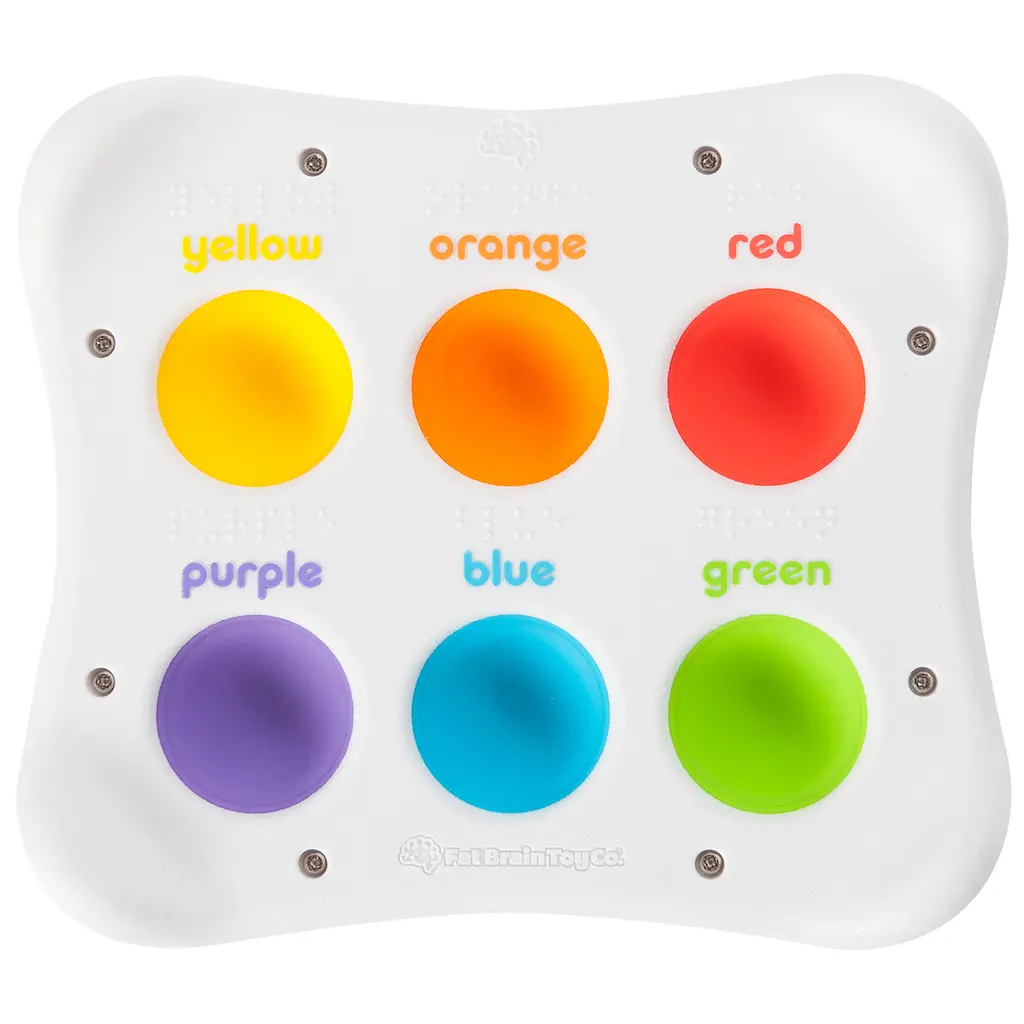 Іграшка сенсорна Fat Brain Toys Dimpl Duo Брайль (F208EN) - фото 1