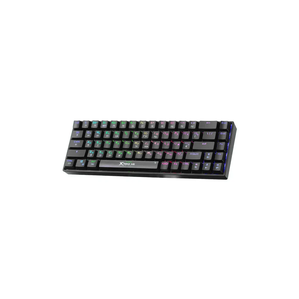 Клавіатура Xtrike ME GK-995W RGB Wireless/Bluetooth UA Black (GK-995WBKUA) - фото 4