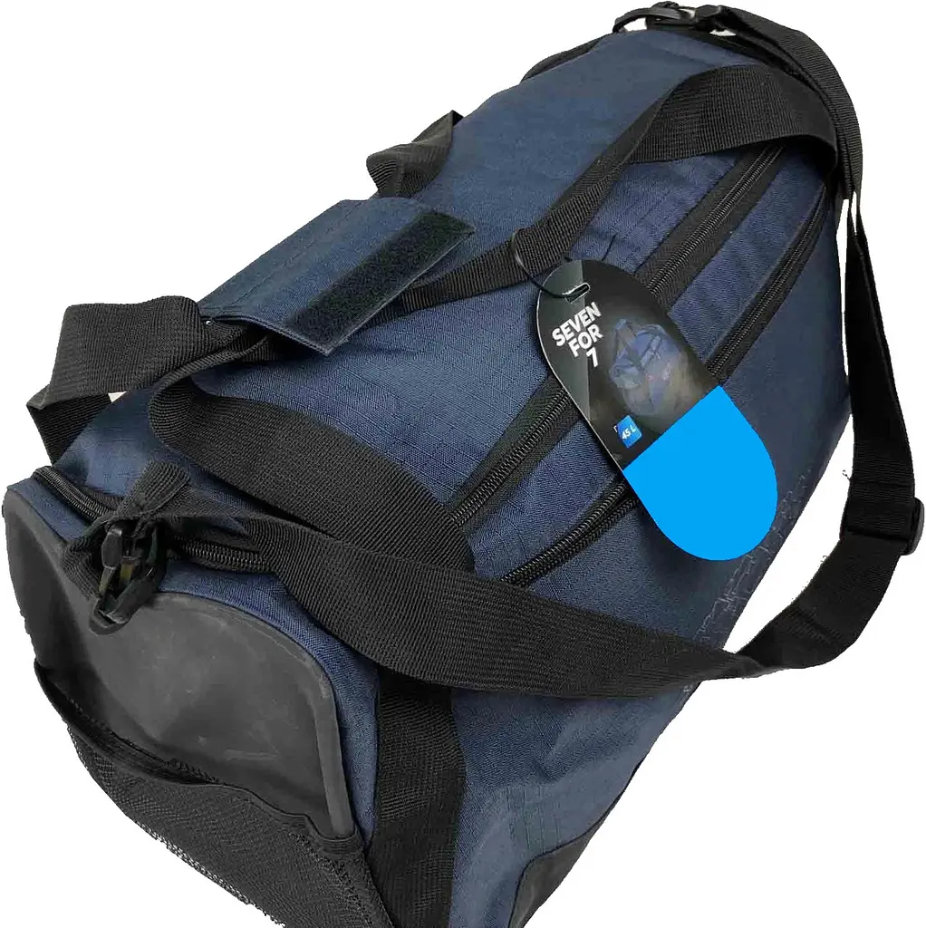 Сумка спортивна з відділом взуття Seven for 30L Синя - фото 2