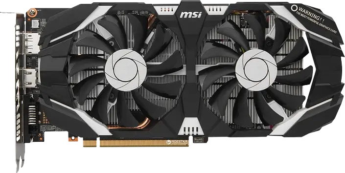 Відеокарта GeForce GTX 1060 6GB MSI OCV1 (GTX 1060 6GT OCV1) Б/В - фото 2
