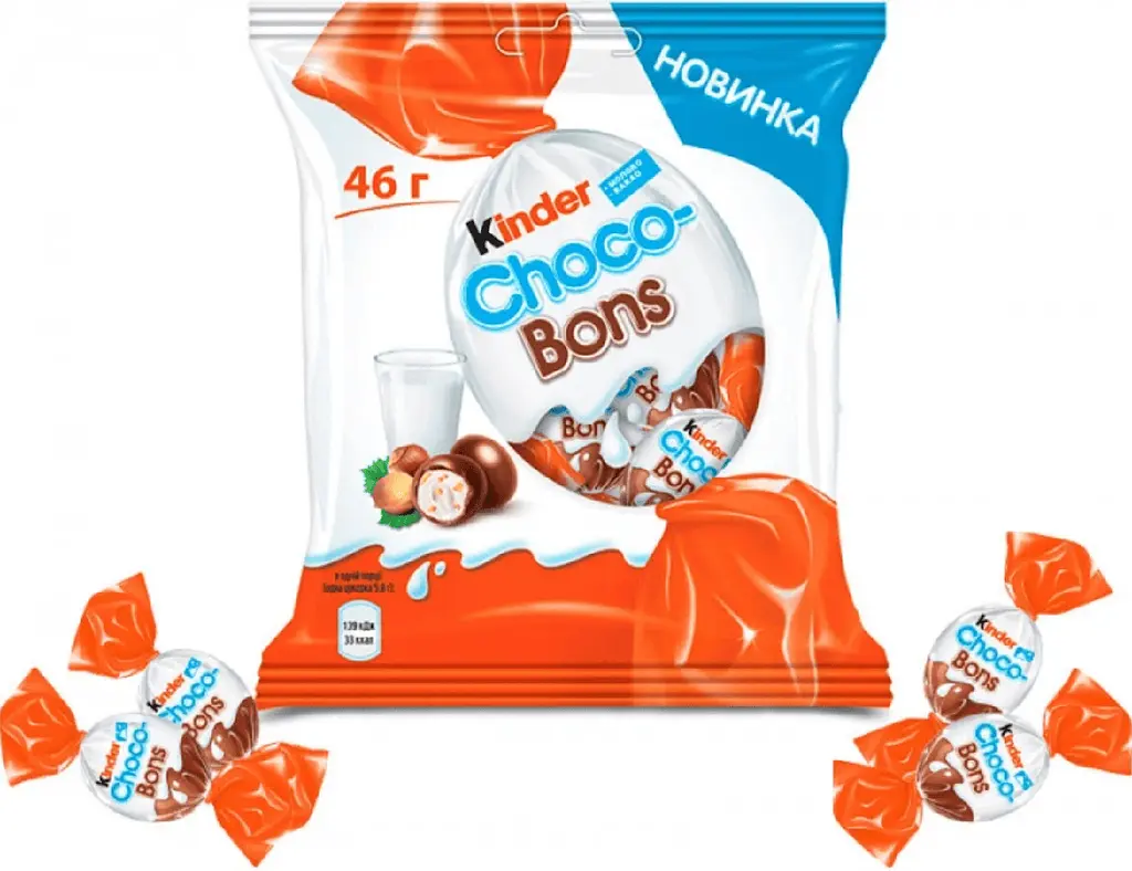 Шоколадні цукерки Kinder Schoko-Bons 46г - фото 3