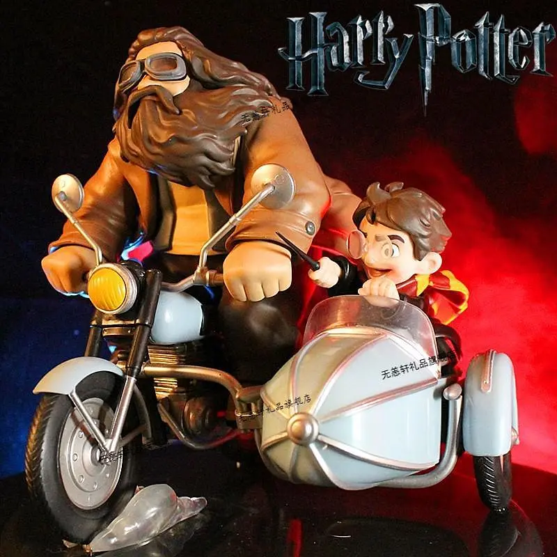 Диорама Q-Fig Max Гарри и Хагрид на волшебном мотоцикле Harry Potter And Rubeus Hagrid 16.0 см НР 05.42 - фото 2