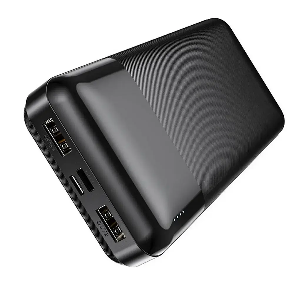 Универсальная зарядная батарея Hoco J72A 20000mAh Easy travel (Черный) - фото 3