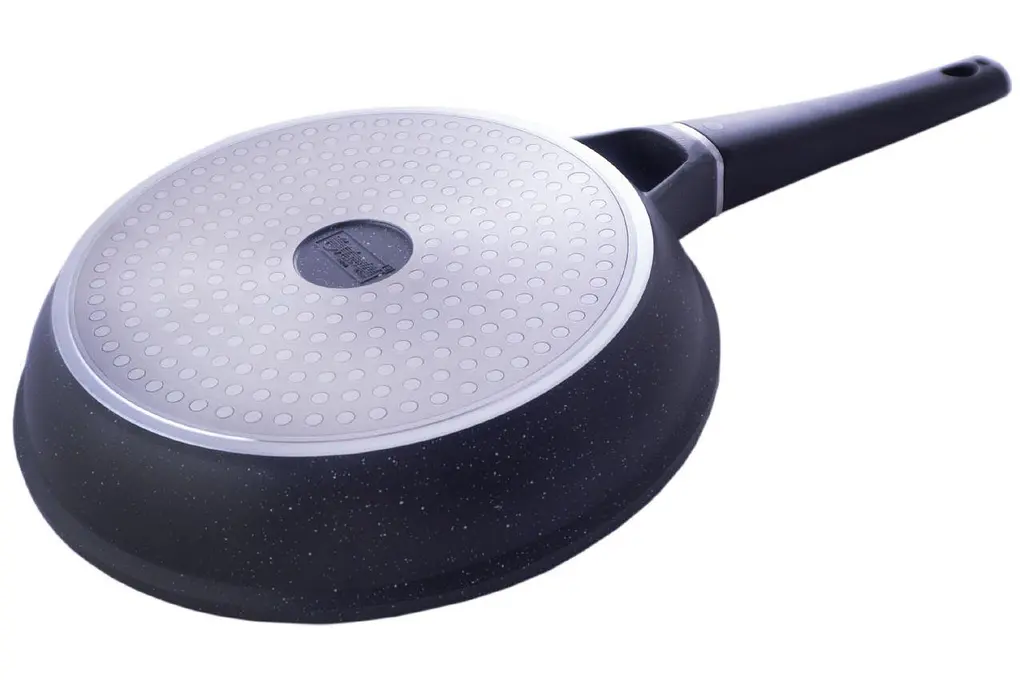 Сковорода антипригарна Maestro MR-4924 24 см Granite литий алюміній ручка, що знімається - фото 2