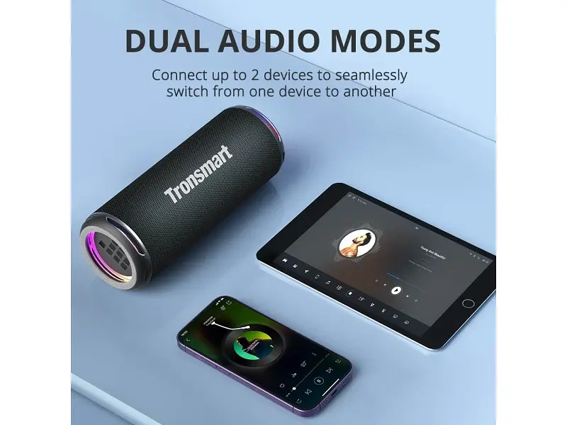 Портативна колонка Tronsmart T7 Lite Black (933750) - фото 7