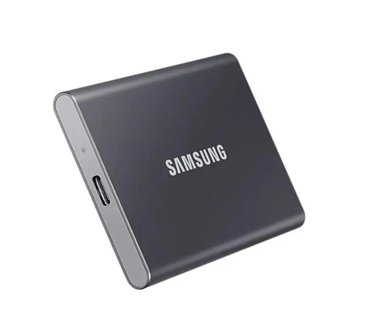 Зовнішній накопичувач SSD Samsung T7 1 TB (MU-PC1T0T/WW) Titan Gray - фото 5