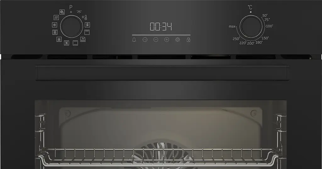 Духова шафа електрична Beko A дисплей конвекція 72 л чорний - фото 2
