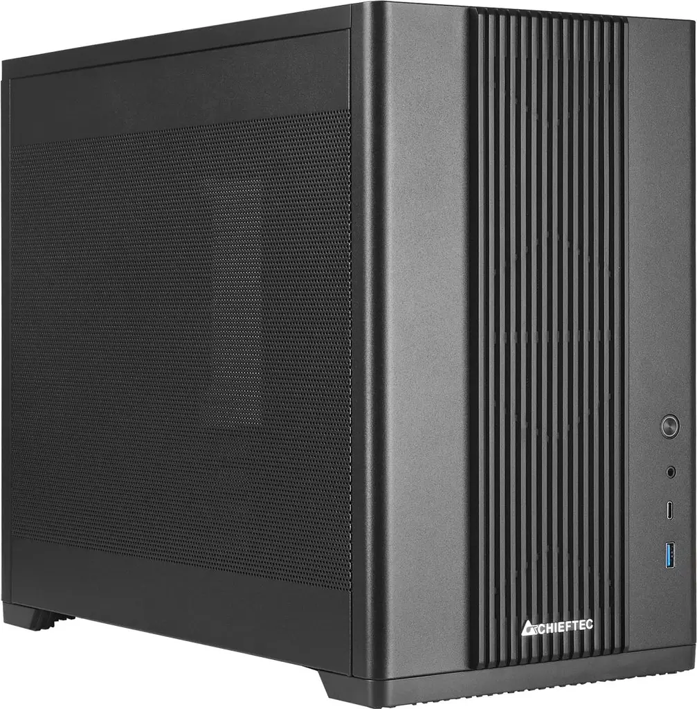 Корпус Chieftec UNI BX-10B-M-OP mATX, без БЖ, Black (BX-10B-M-OP) - фото 9