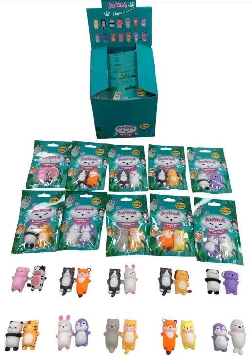 Іграшки колекційні у наборі Monster Gum mochі squishy Солодка парочка (SK25002) - фото 4