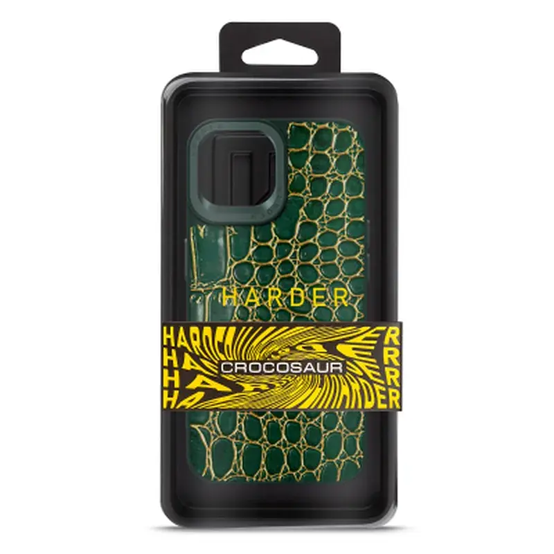 Чохол до мобільного телефона Harder Crocosaur Apple iPhone 14 Green (ARM76714) - фото 3