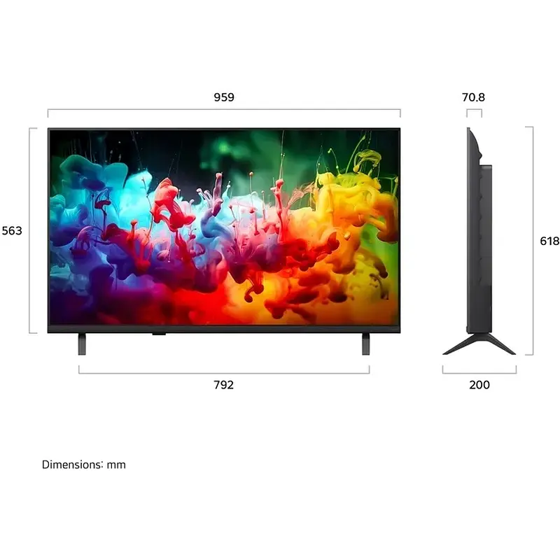 LED-телевізор LG 43QNED70B6C - фото 10
