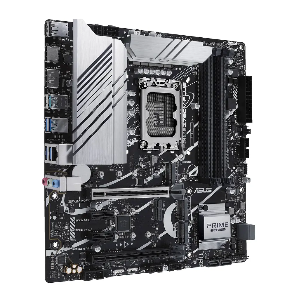 Материнская плата PRIME Z790M-PLUS s1700 Z790 4xDDR5 M.2 HDMI DP mATX Asus teh0018944 - фото 8