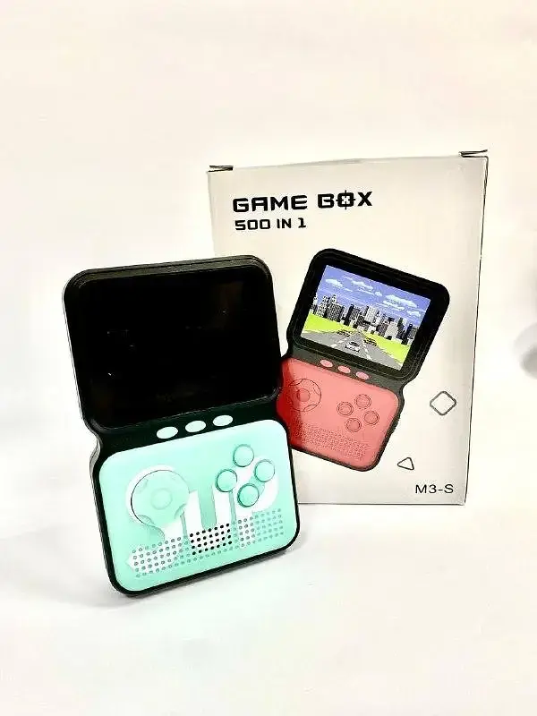 Портативна ігрова консоль Game Box Power Sup M3 500 в 1 - фото 2