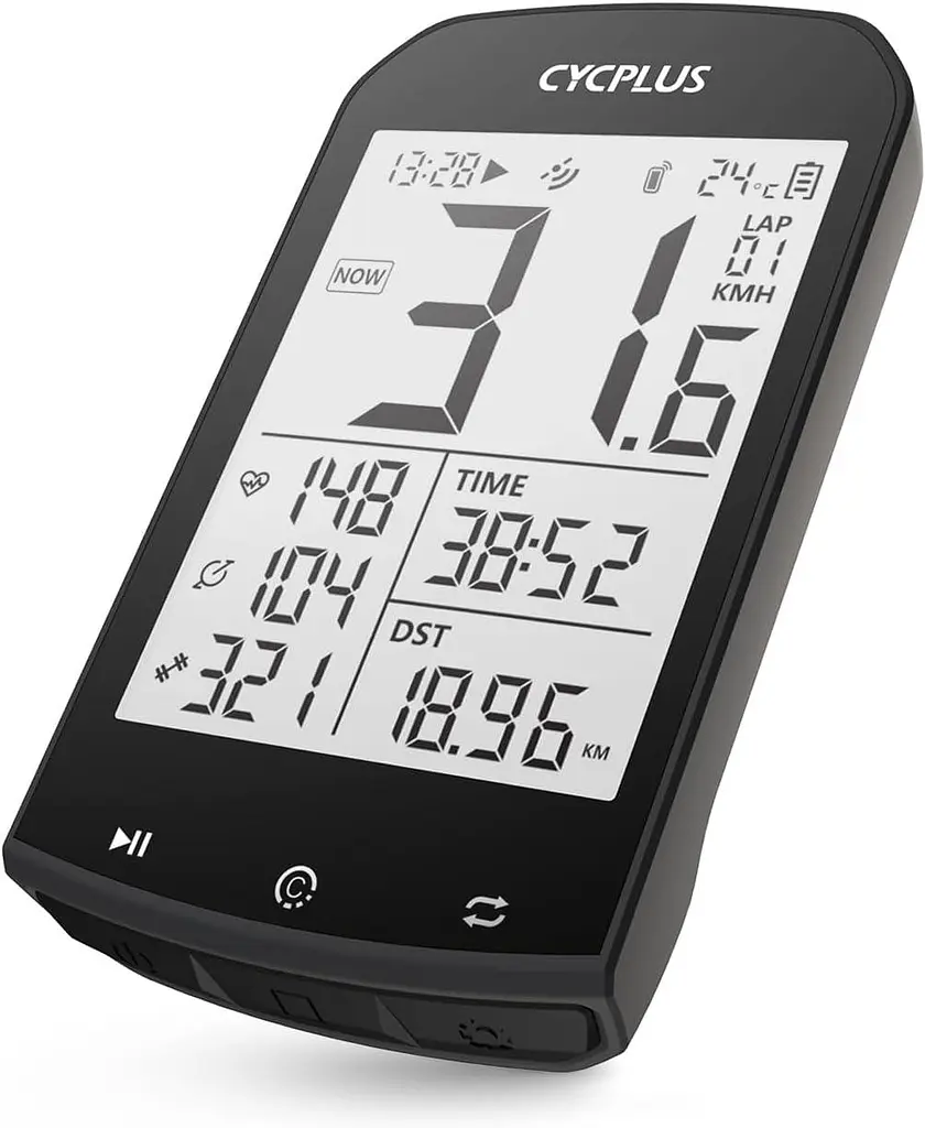 Велокомп’ютер CYCPLUS GPS 2.9", ANT+, Bluetooth, з підсвіткою