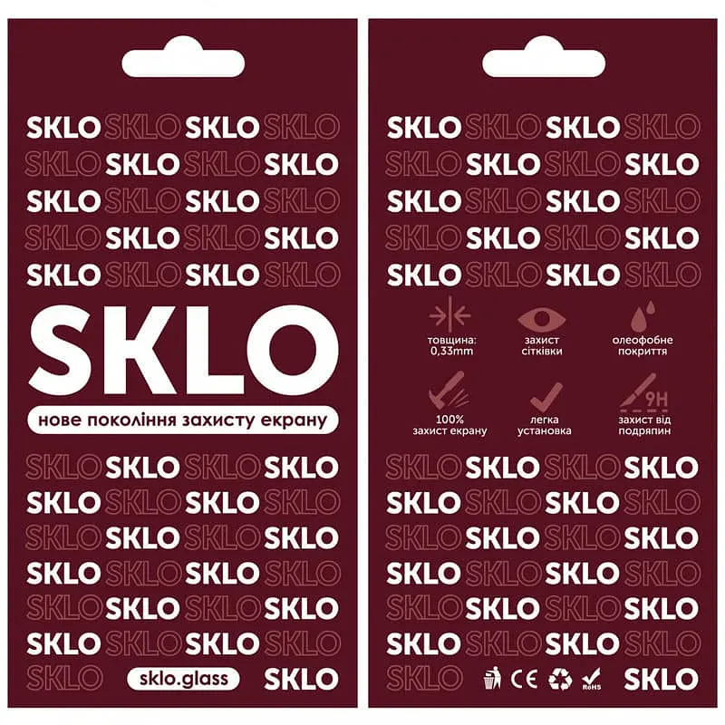 Захисне скло SKLO 3D для Realme 9 4G / 9 Pro+ Чорний - фото 4