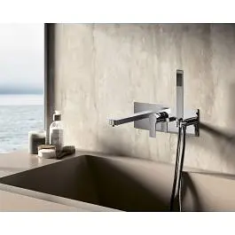 Змішувач для ванни Paffoni Tango chrome TA001CR, Хром - фото 2