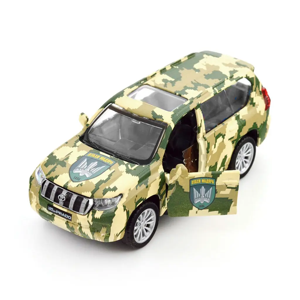 Автомодель TechnoDrive Шеврони Героїв Toyota Land Cruiser Prado Птахи Мадяра (250363M) - фото 9