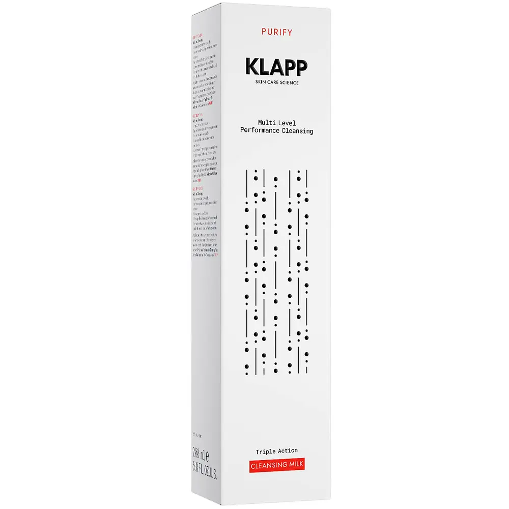 Очищувальне молочко для обличчя Klapp Triple Action Cleansing Milk 200 мл - фото 2