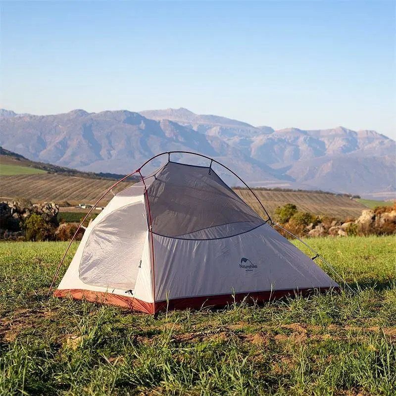 Намет двомісний Naturehike Cloud Up 2 (NH17T001-T) сірий - фото 6