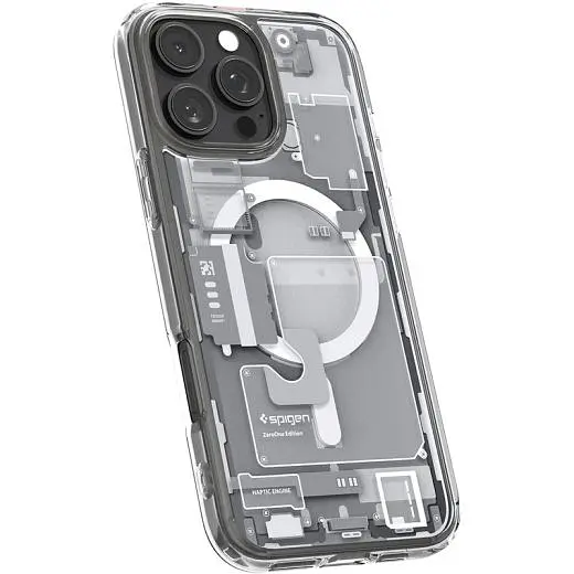 Чохол Spigen Ultra Hybrid MagSafe Zero One White для iPhone 16 Pro Max (ACS08005) - фото 3