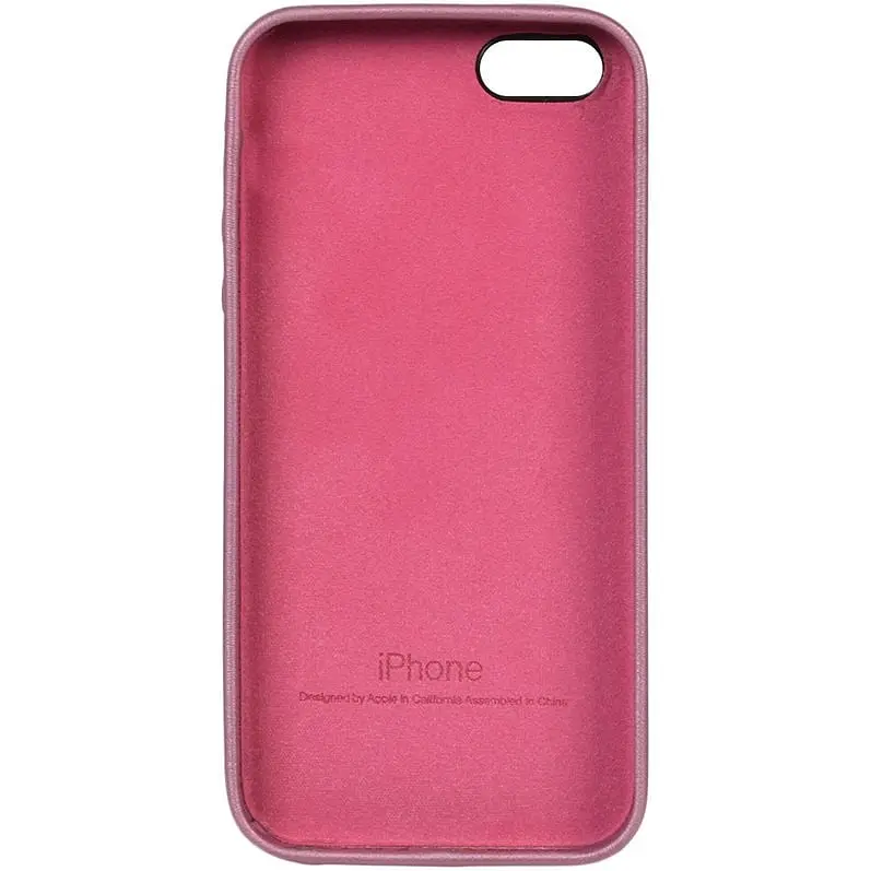 Чохол-накладка Toto Leather Case Apple iPhone SE/5s/5 Pink - фото 2