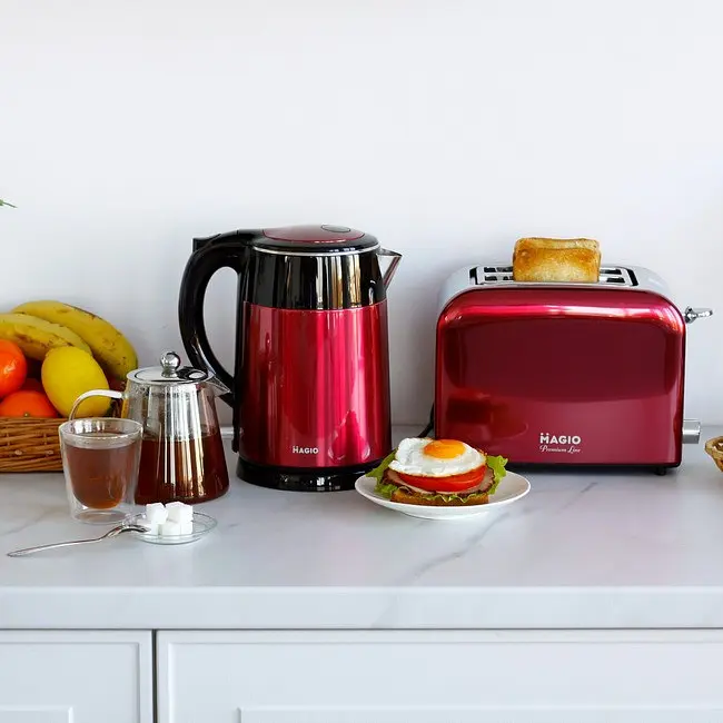 Тостер для хліба MAGIO МG-286 Red - фото 3