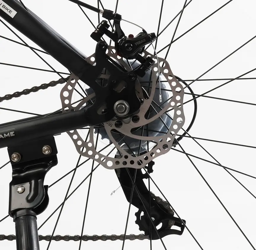 Велоcипед Спортивній Corso NEW NITRO 29" NT-68046 рама стальная 19", оборудование Saiguan скорость 21, собран на 75% - фото 5