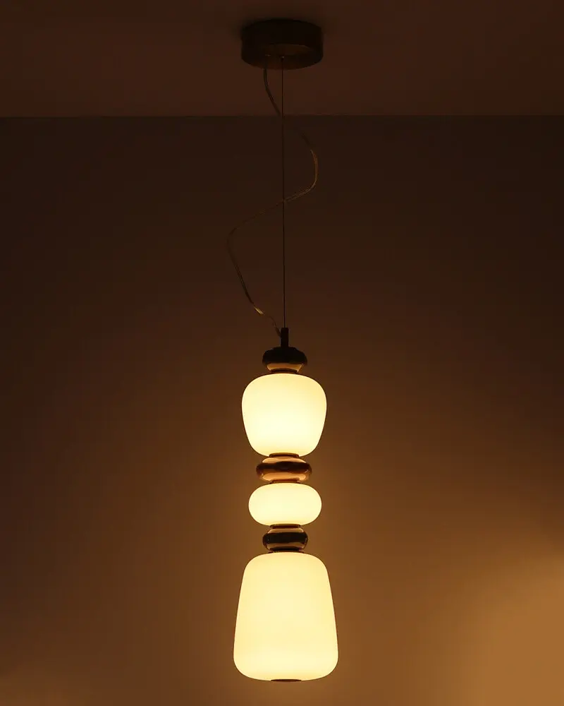Підвісний світильник, люстра Nowodvorski 11701 Ceramic Vertical LED 1x19W 3000K 1500Lm IP20 білий - фото 4