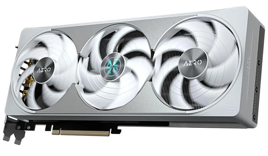 Видеокарта Gigabyte RTX 5080 16GB AERO OC SFF (GV-N5080AERO OC-16GD) (GDDR7, 256 bit, PCI-E v5.0 x16) - фото 5