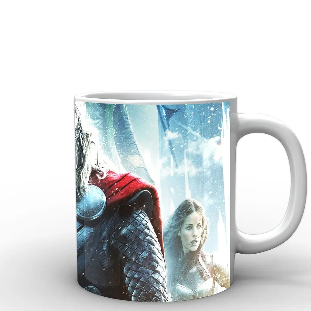 Кухоль GeekLand Тор Thor зима TH.02.016.721 330 мл білий - фото 3