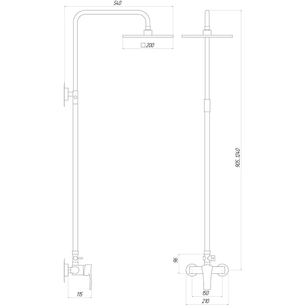 Душова система Globus Lux GLQU-0077 - фото 5