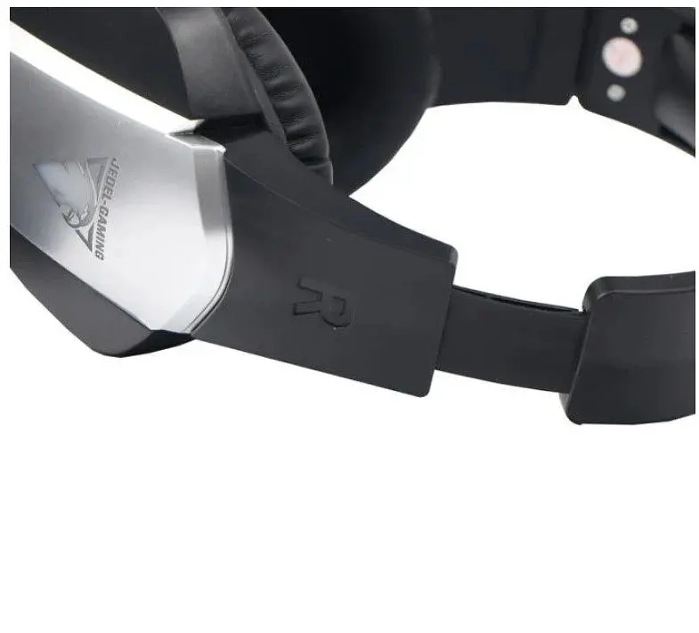 Ігрові навушники з мікрофоном Jedel HG220 Black-Silver - фото 6