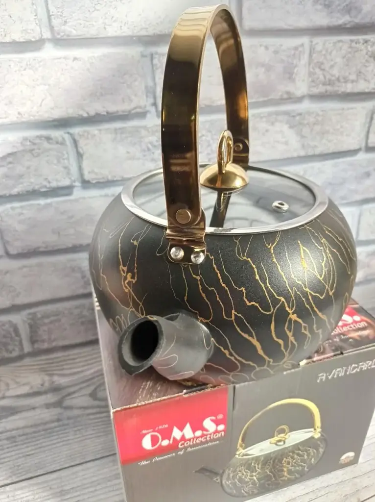 Чайник O.M.S. Collection 8217-XL Gold 3 л - фото 5