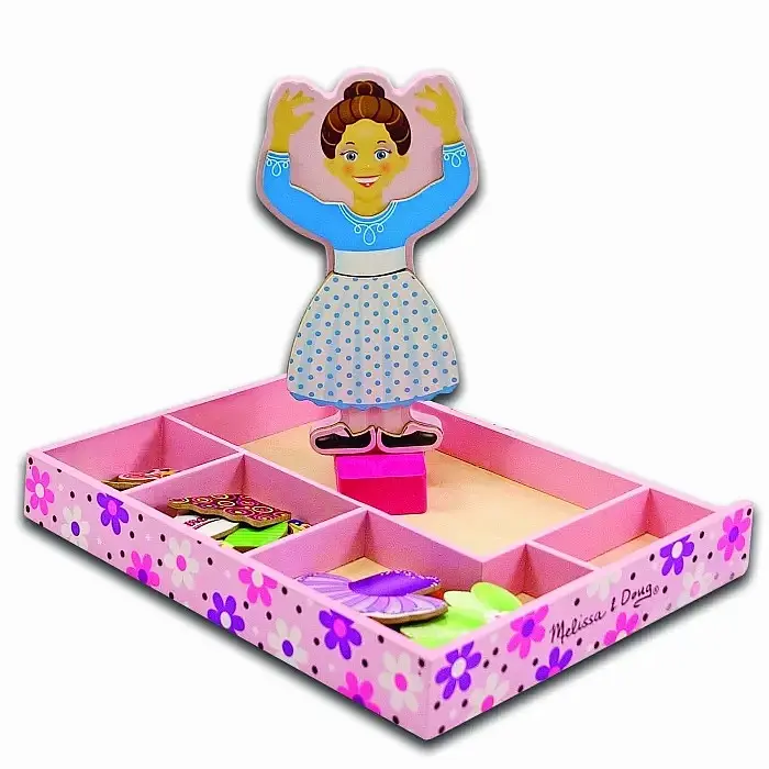 Магнітний набір Melissa&Doug Одягни Ніну-балерину (MD3554) - фото 3