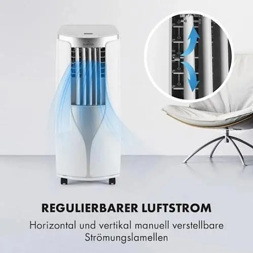 Кондиционер мобильный Klarstein Breeze 9 9000 BTU/2,6 кВт (10029704) - фото 6