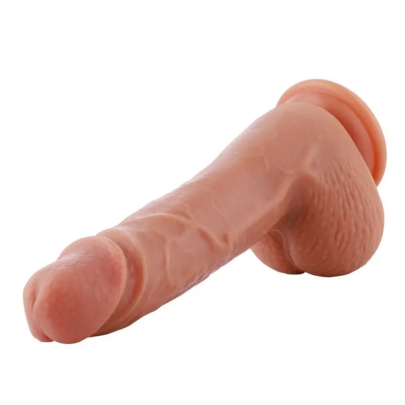Фалоімітатор Hismith 8.3″ 2-layers Silicone Flesh Dildo ультрареалістичний для секс-машин
