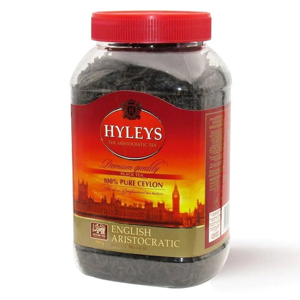 Чай Hyleys Pure Ceylon English Aristocratic Black Tea чорний крупнолистовой 300 г