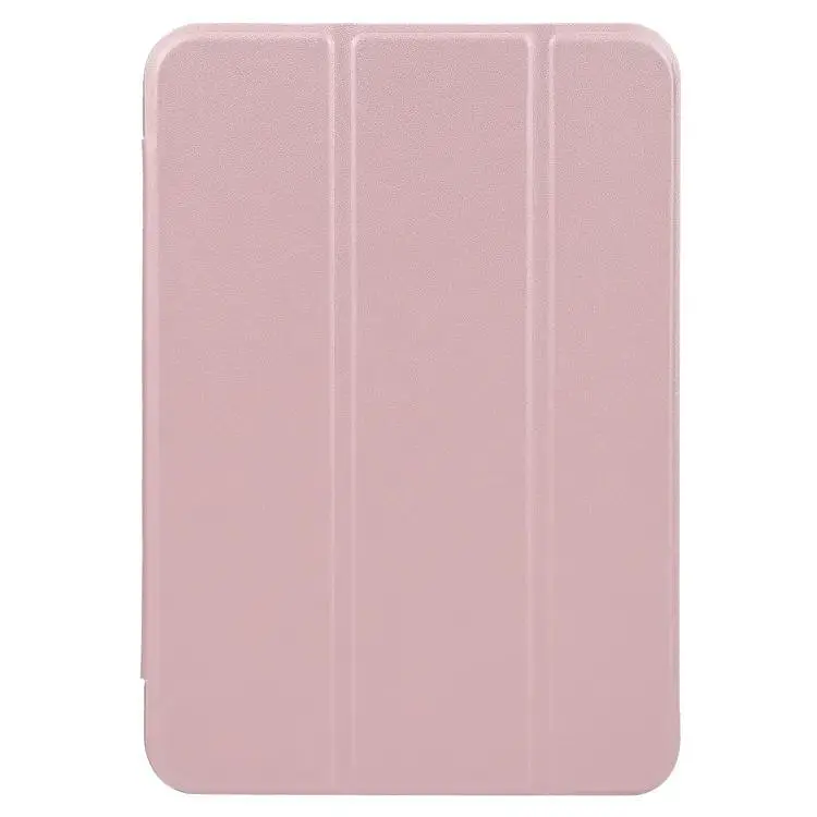 Чехол-книжка BeCover Tri Fold Soft TPU для Apple iPad Mini 7 2024 Pink (712448) - фото 2