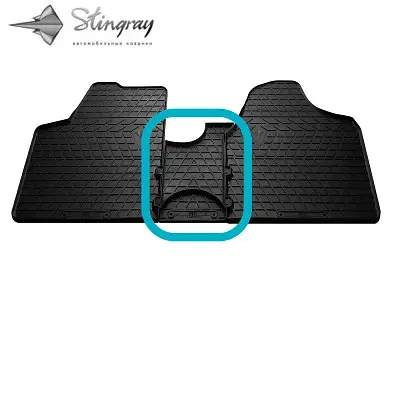Килимок передній середній для Citroen Jumpy II 2007-2016