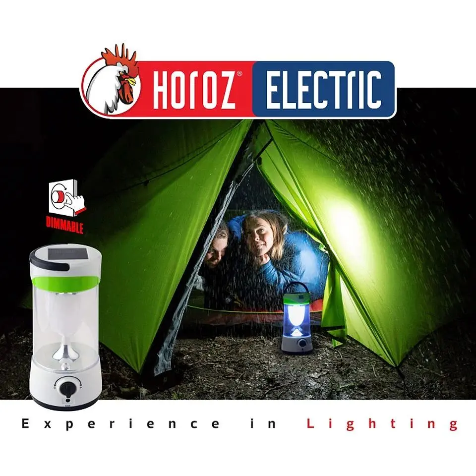 Аварийный светильник Horoz Electric Romario с солнечной батареей 10W - фото 3