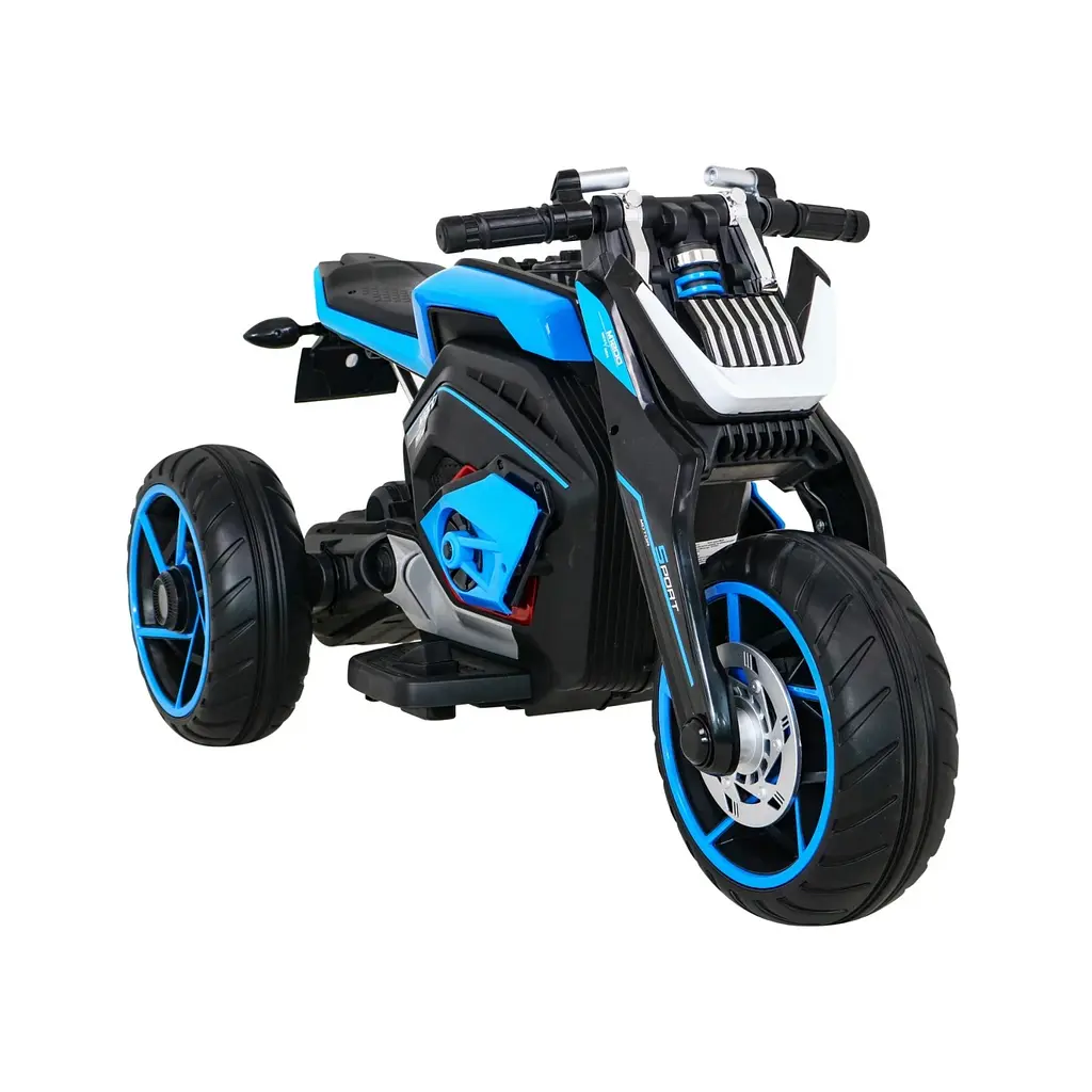 Електромотоцикл триколісний Ramiz Motor Future 12 В, білий (PA.LL8001-A.BIA) - фото 19